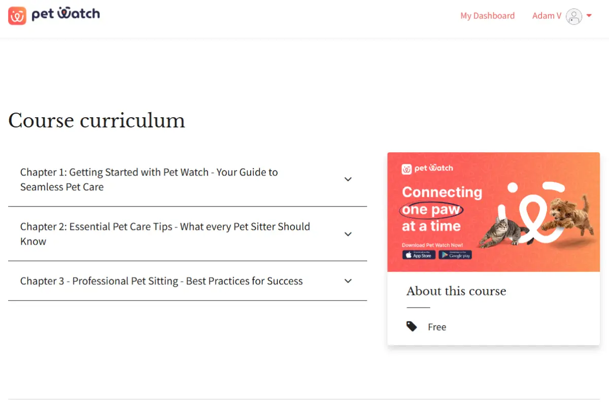 list of free courses on the pet watch online academy list of free courses on the pet watch online academy