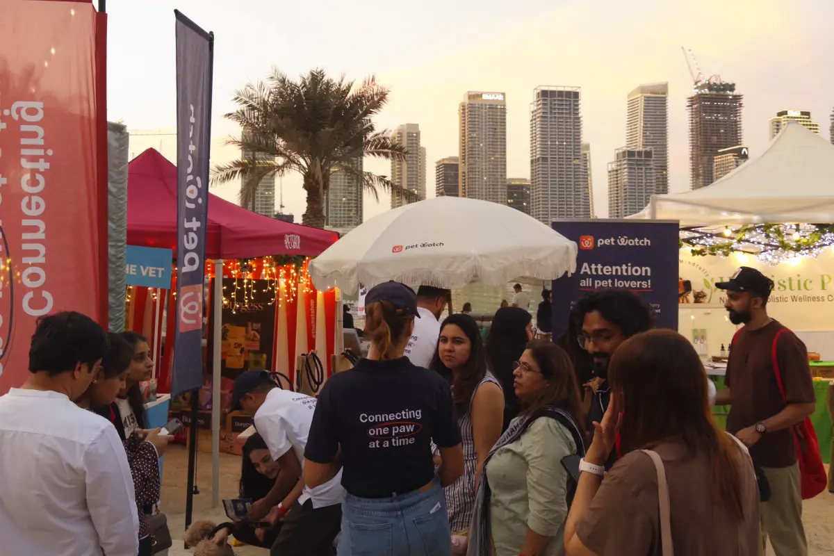 pet watch 2025 BarkFest stand with pet parents